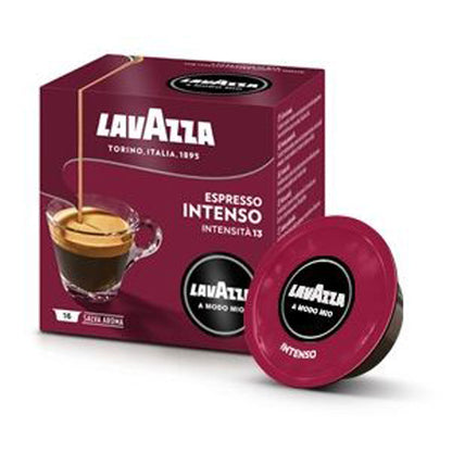 ESPRESSO Intenso 16 capsule LAVAZZA A Modo Mio (8602)