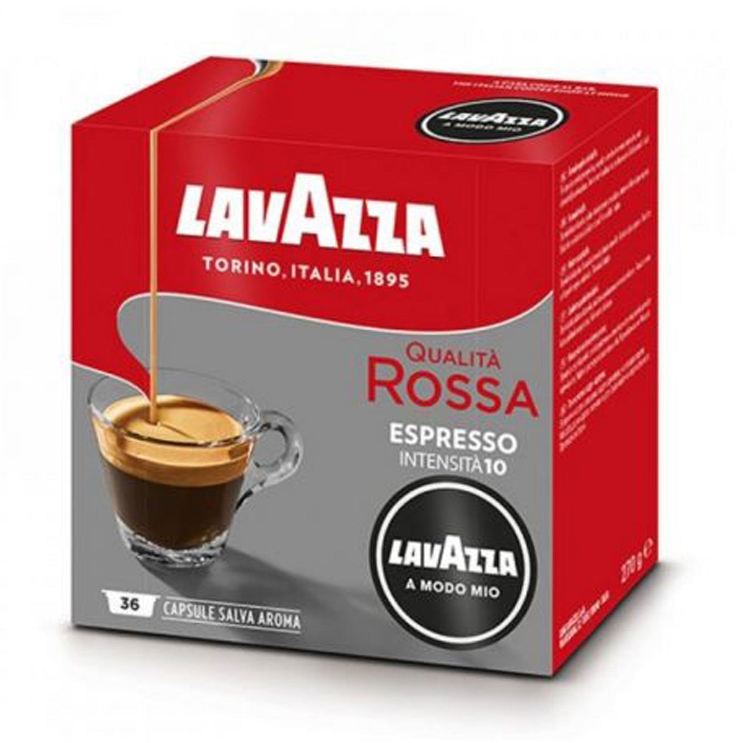 ESPRESSO Qualita Rossa 36 capsules LAVAZZA A Modo Mio (8888)